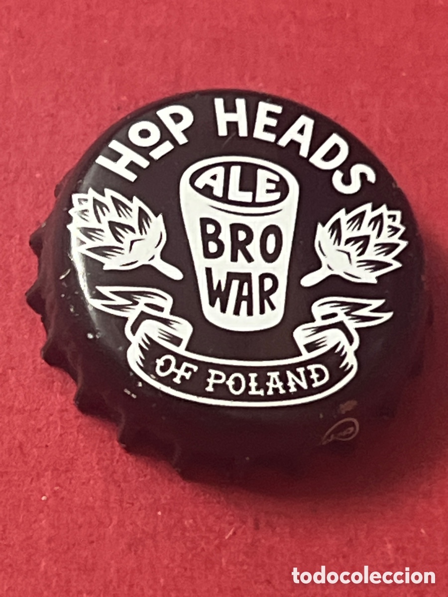Coleccionismo de cervezas: T4/X62/A1. CHAPA CERVEZA - POLONIA - Hop Heads Ale Browar of Poland