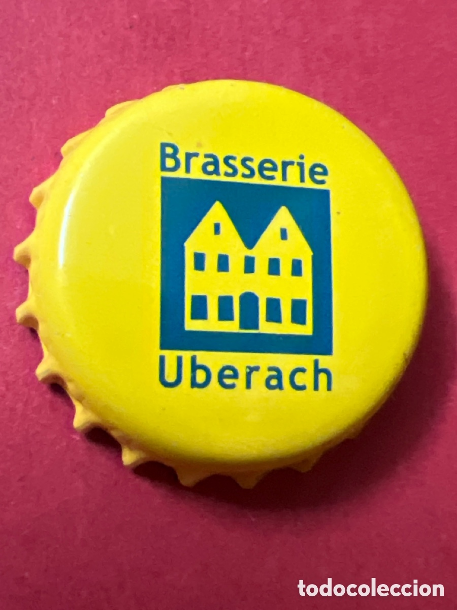 Coleccionismo de cervezas: T4/X62/B1. CHAPA CERVEZA - Brasserie Uberach