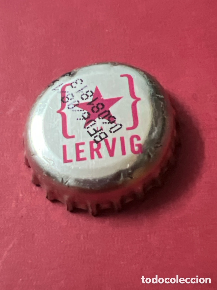 Coleccionismo de cervezas: T4/X62/B2. CHAPA CERVEZA - NORUEGA - LA Lervig