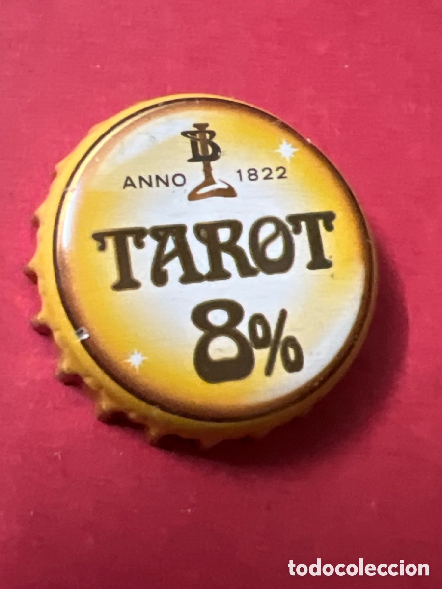 Coleccionismo de cervezas: T4/X62/B4. CHAPA CERVEZA - Tarot 8% BL Anno 1822