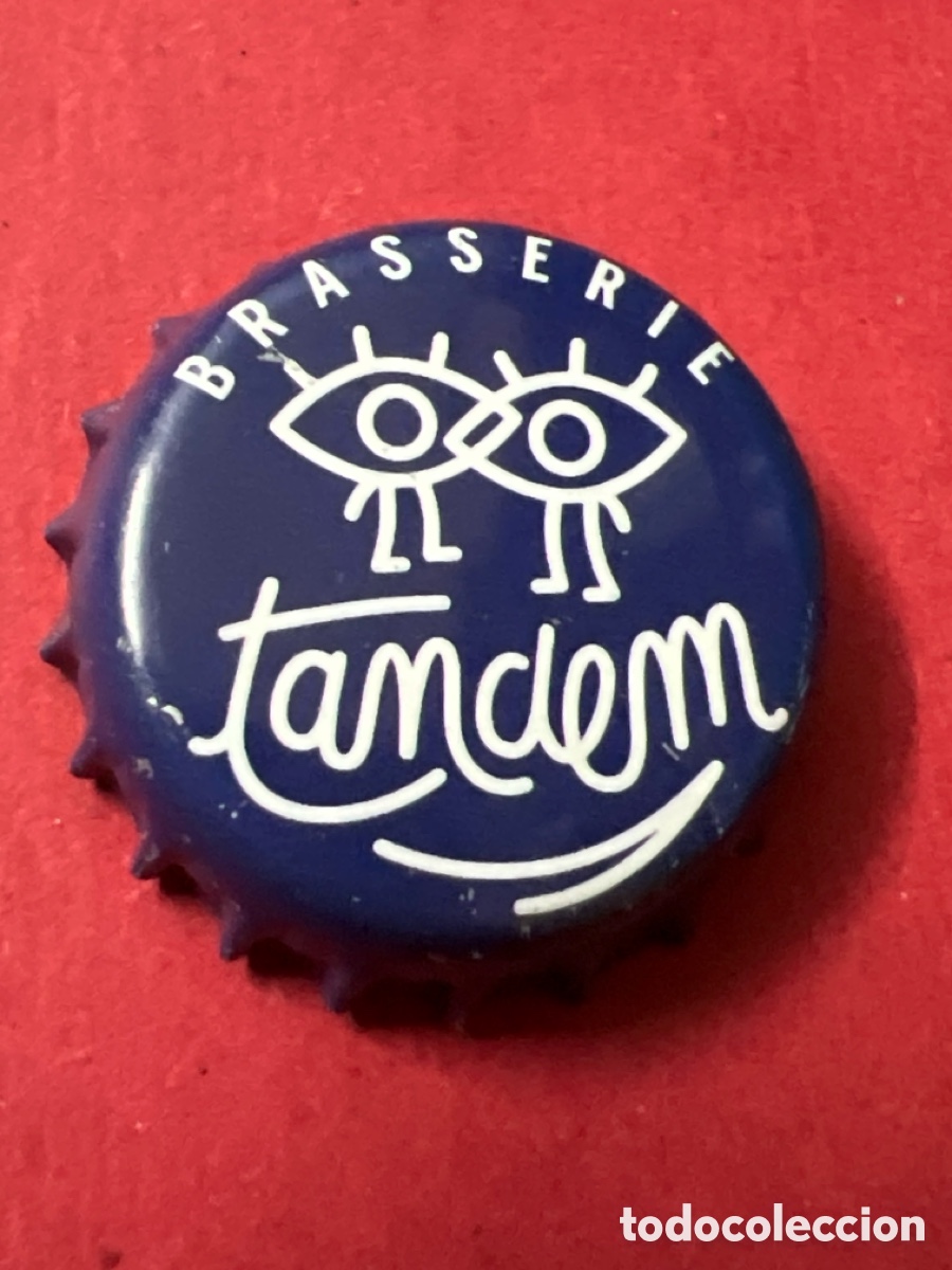 Coleccionismo de cervezas: T4/X62/D1. CHAPA CERVEZA - Brasserie Tandem