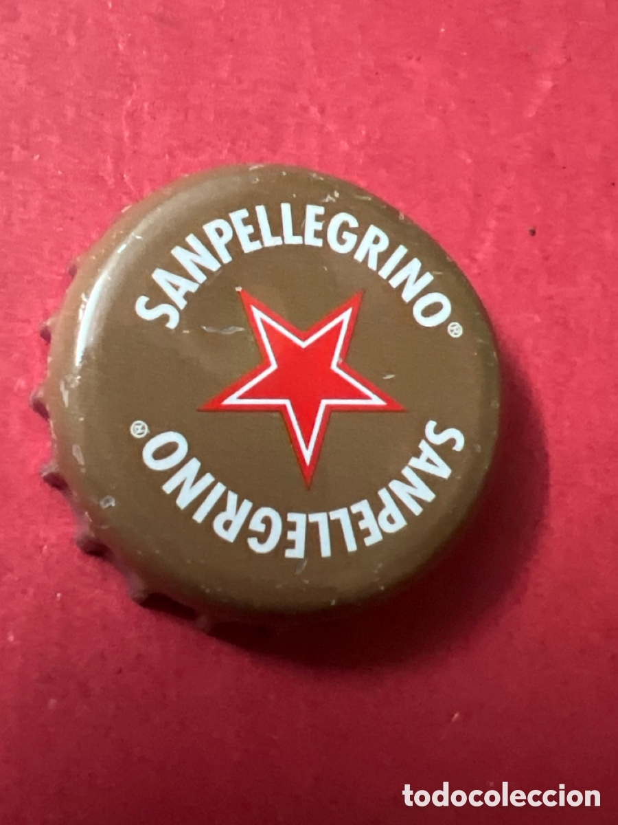 Coleccionismo de cervezas: T4/X62/D5. CHAPA CERVEZA - Sanpellegrino