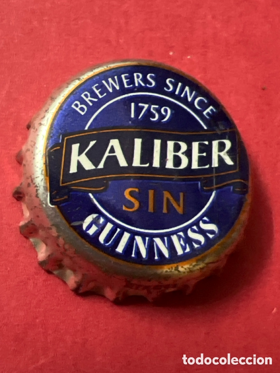 Coleccionismo de cervezas: T4/X62/E1. CHAPA CERVEZA - Kaliber Sin Brewers Since 1759 Guinness