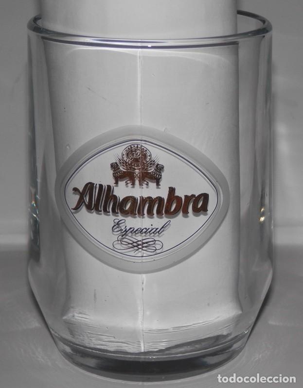 Coleccionismo de cervezas: JARRA DE LA CERVEZA ALHAMBRA