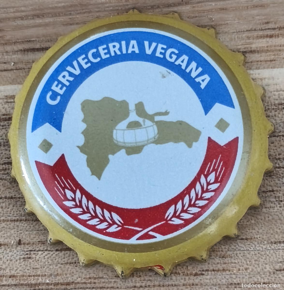 Coleccionismo de cervezas: CHAPA TAPON CORONA CERVECERIA VEGANA ( Rep&uacute;blica Dominicana )
