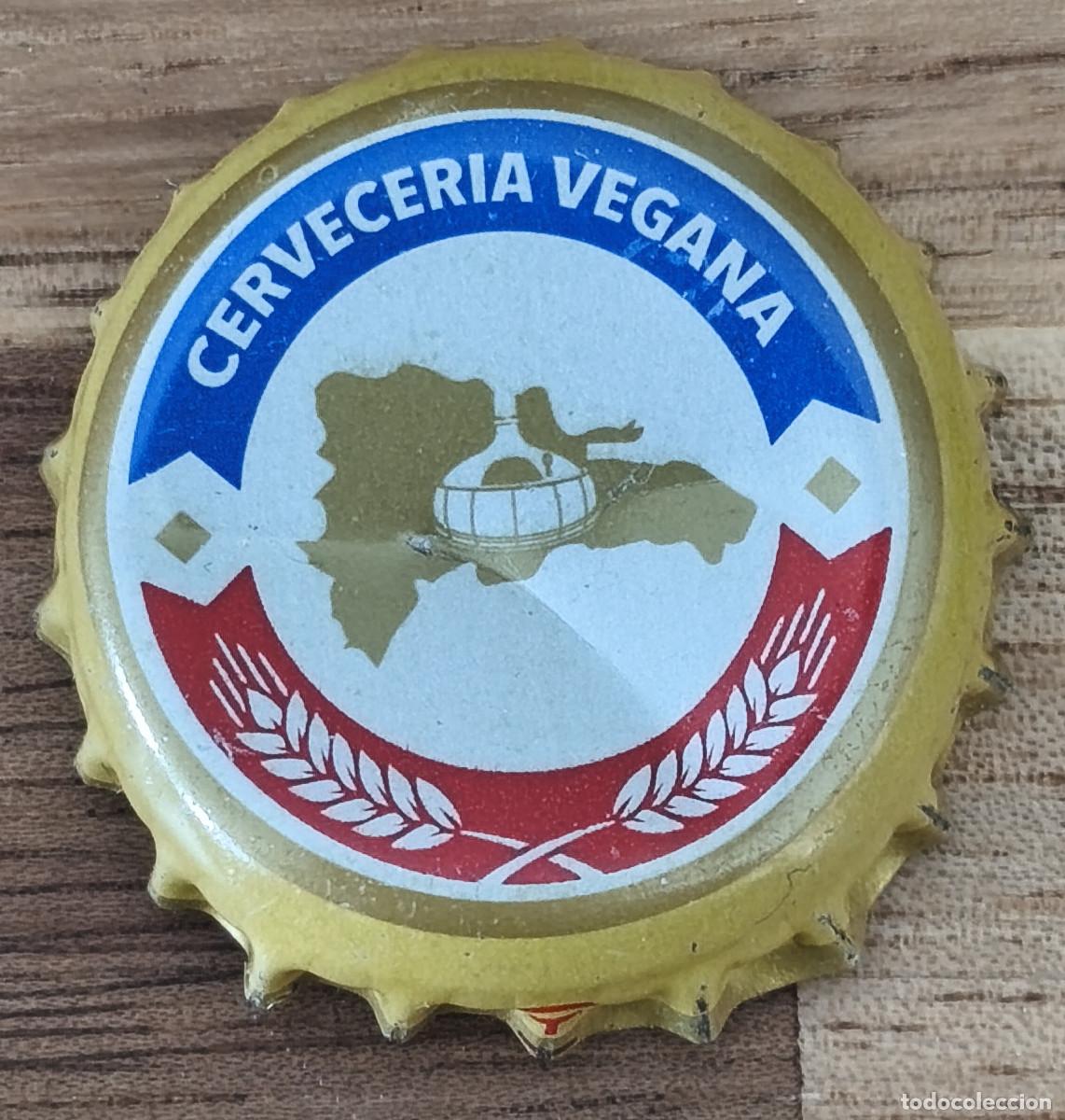 Coleccionismo de cervezas: CHAPA TAPON CORONA CERVECERIA VEGANA ( Rep&uacute;blica Dominicana )