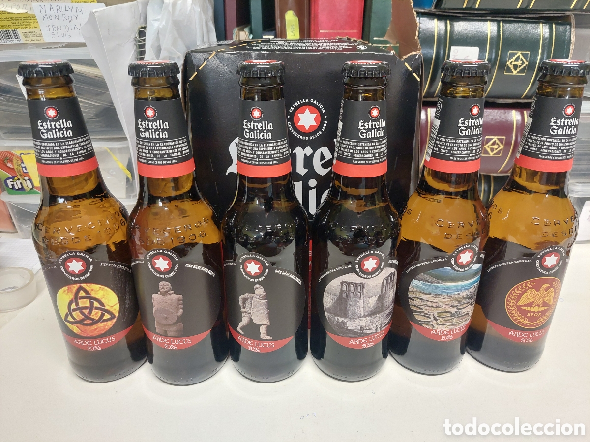 Coleccionismo de cervezas: 2026 ARDE LVCVS LUGO FIESTA LLENAS 33 CL