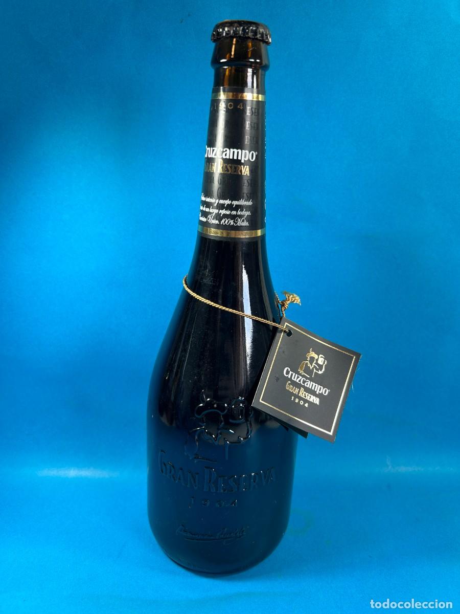Coleccionismo de cervezas: BOTELLA CERVEZA CRUZCAMPO GRAN RESERVA 1904 75 CL