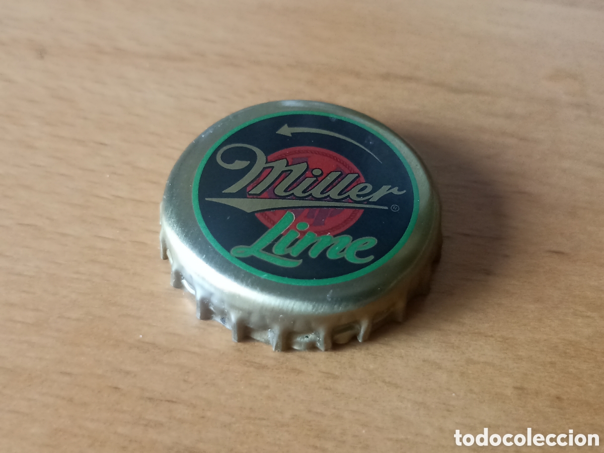 Coleccionismo de cervezas: Chapa cerveza Miller Lime - Pedido m&iacute;nimo 3&euro;
