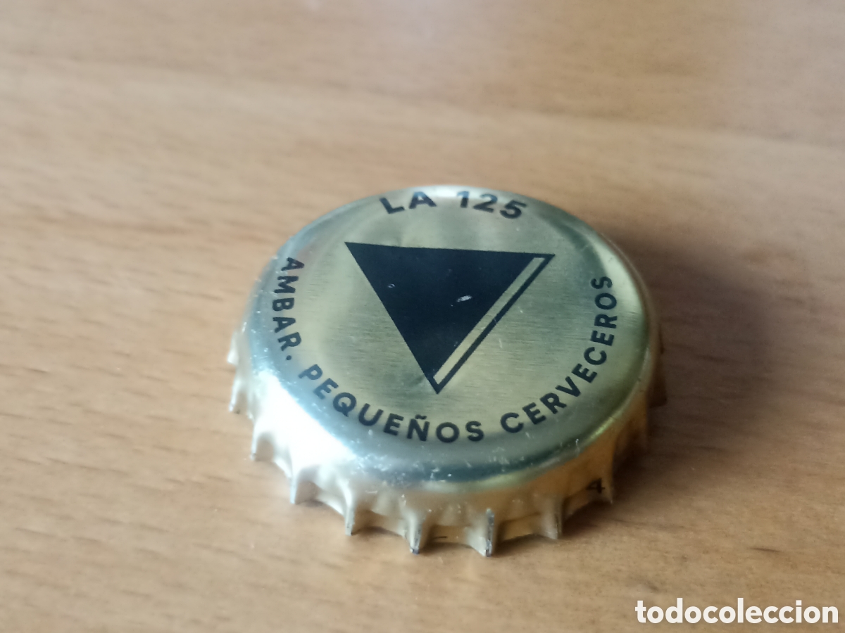 Coleccionismo de cervezas: Chapa cerveza Ambar La 125 - Pedido m&iacute;nimo 3&euro;