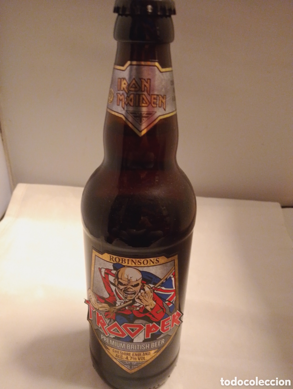 Coleccionismo de cervezas: Botella Cerveza Iron Maiden 500ml - Foto 2