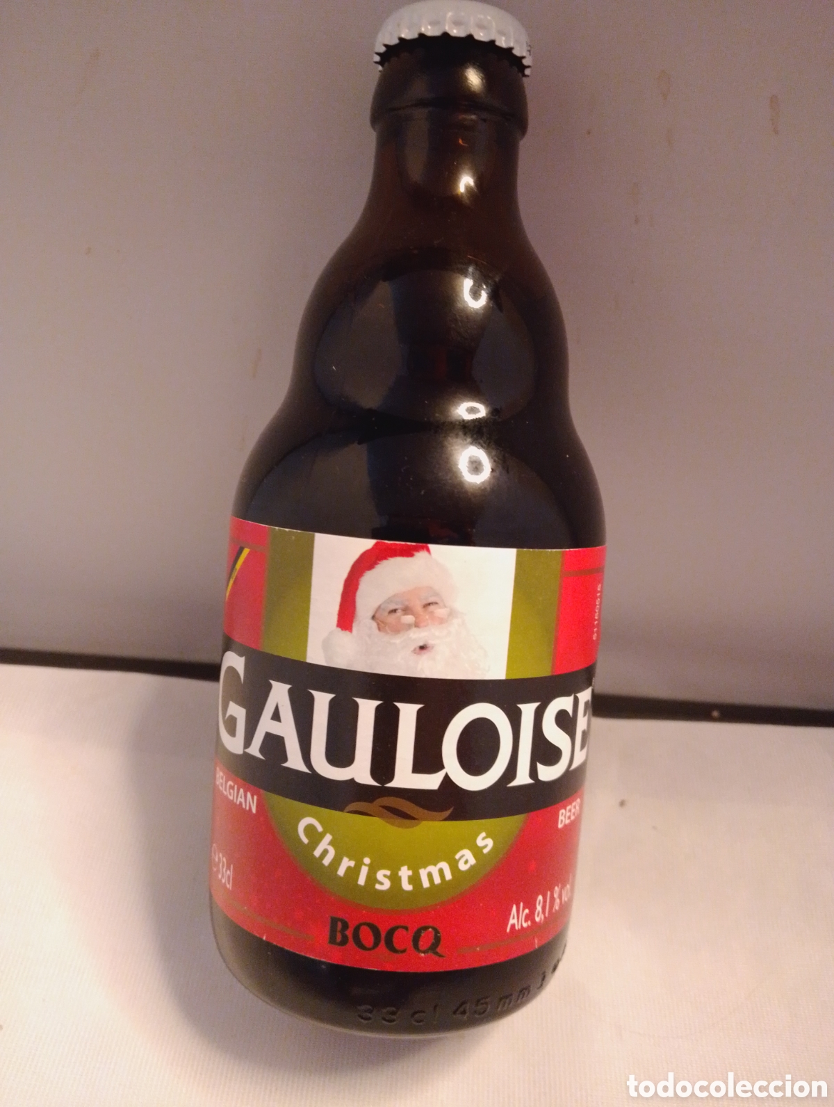 Coleccionismo de cervezas: GALOUISE Christmas Cerveza BOCQ