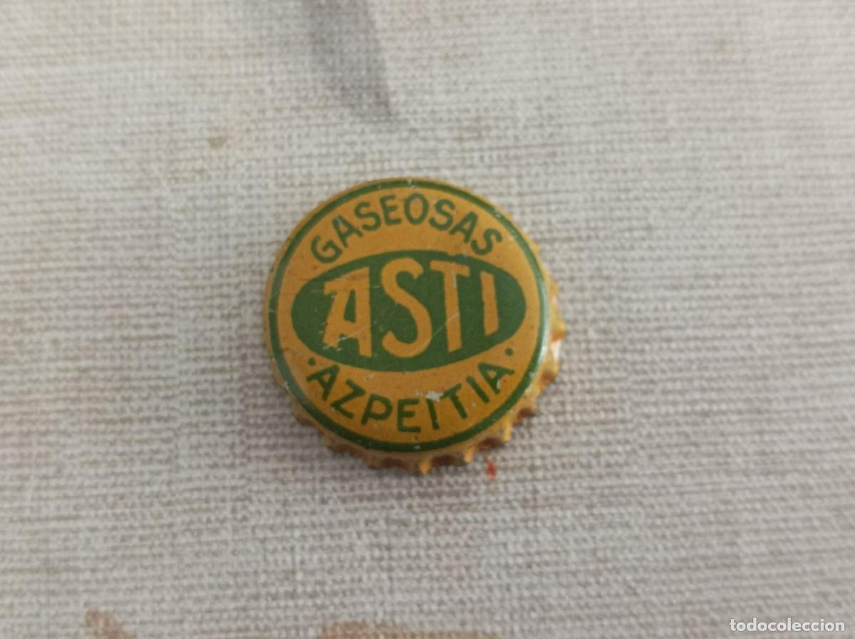 Coleccionismo de cervezas: Chapa tapon corona antigua gaseosas Asti