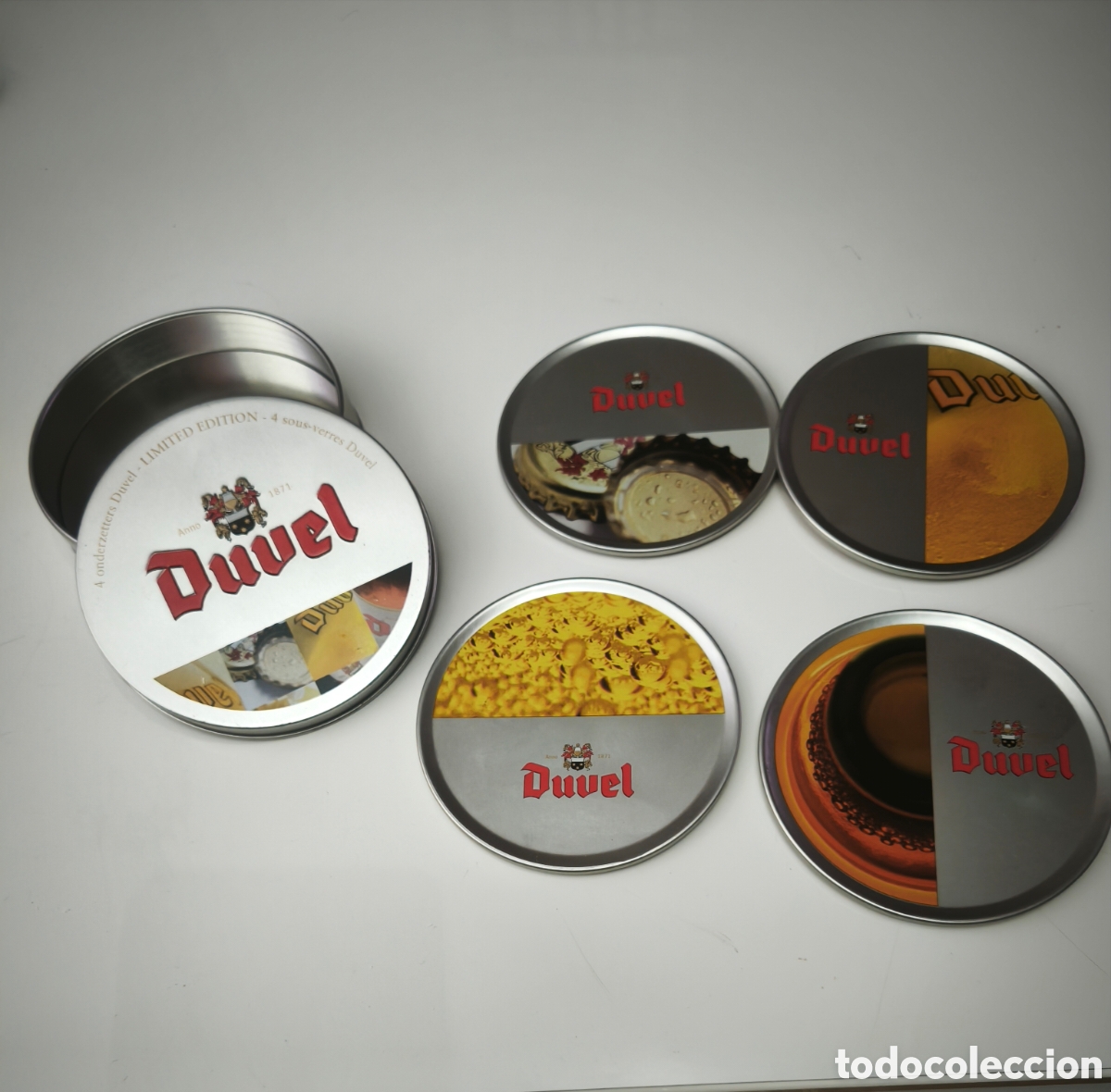 Coleccionismo de cervezas: Posavasos Duvel Edici&oacute;n Limitada