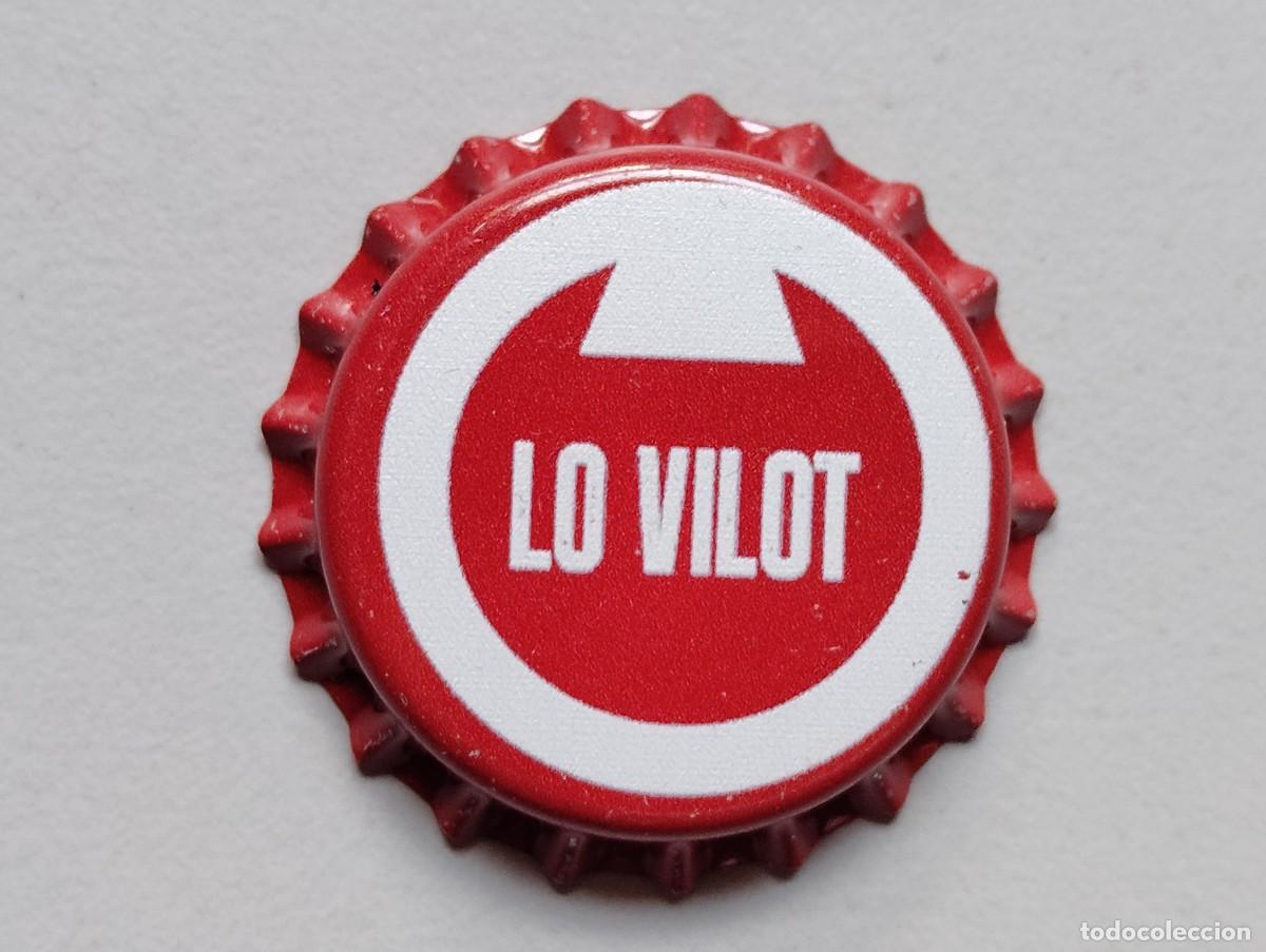 Coleccionismo de cervezas: TAPON CORONA CERVEZA ESPA&Ntilde;A ARTESANA LO VILOT. NUEVA