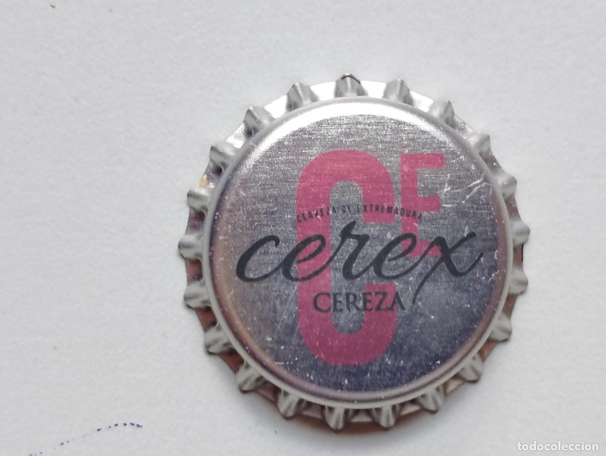 Collectable Beer: TAPON CORONA CERVEZA ESPA&Ntilde;A ARTESANA CEREX CEREZA. NUEVA