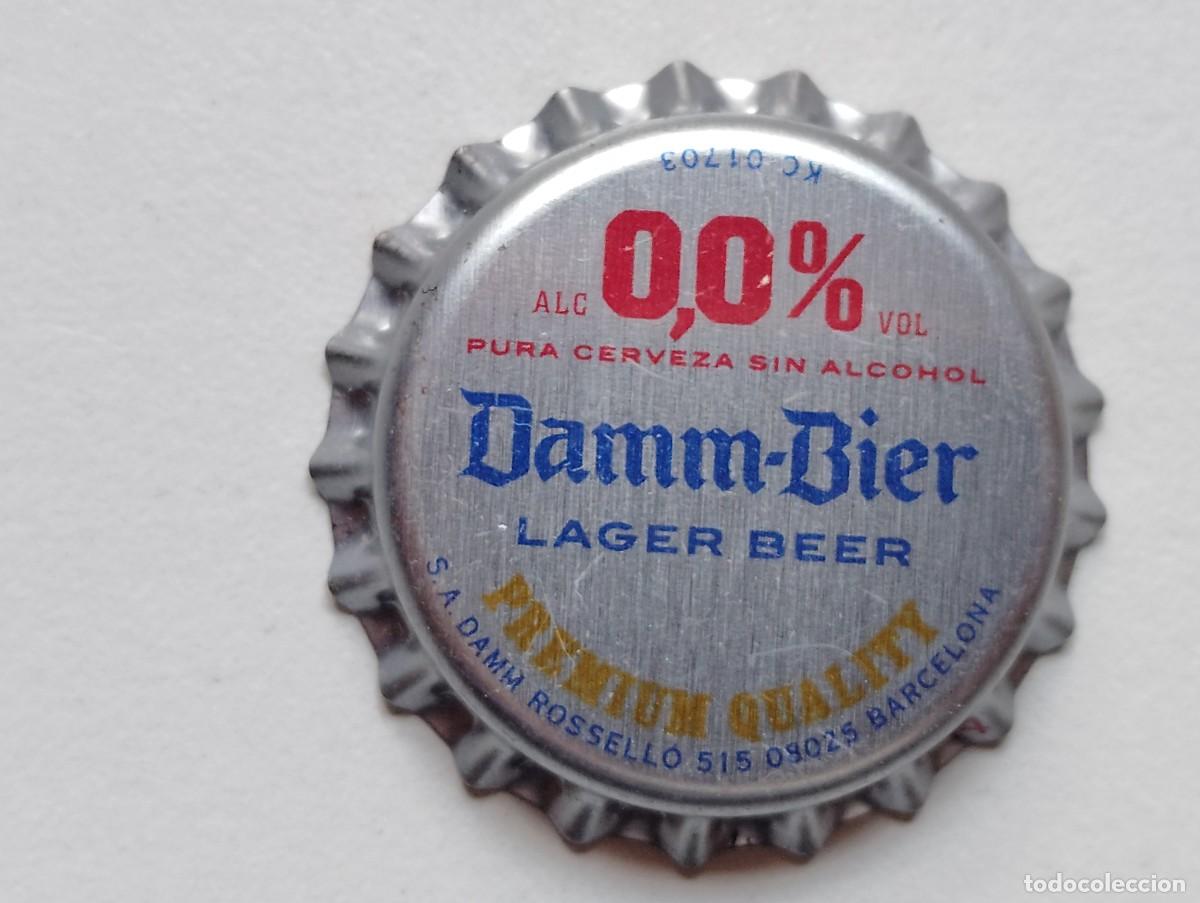 Coleccionismo de cervezas: TAPON CORONA CERVEZA ESPA&Ntilde;A DAMM-BIER 0,0 (U). NUEVA