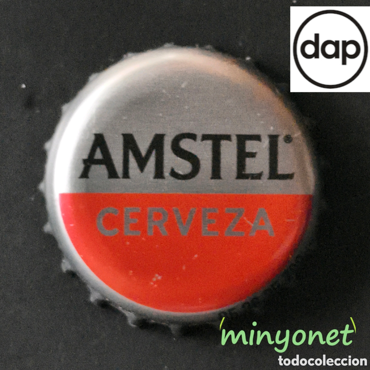 Coleccionismo de cervezas: Chapa o Tapon corona Cerveza Amstel