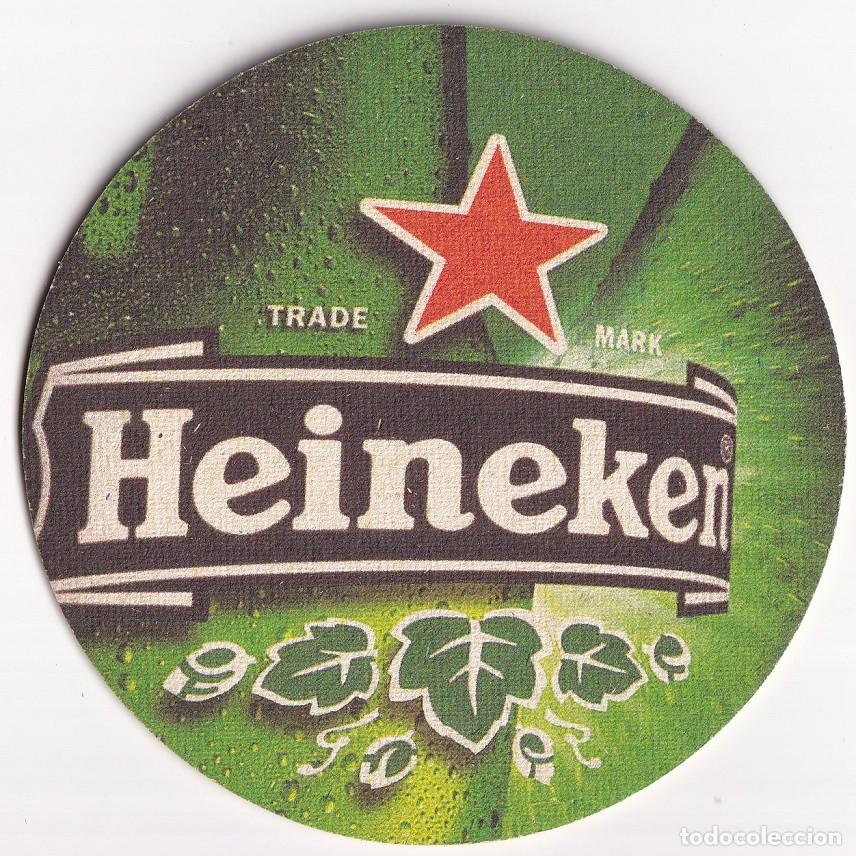 Coleccionismo de cervezas: Antiguo posavasos - Heineken Trade mark