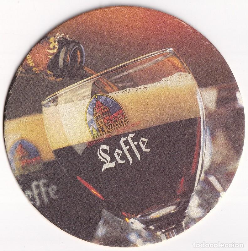 Coleccionismo de cervezas: Antiguo posavasos - Cerveza belga Leffe