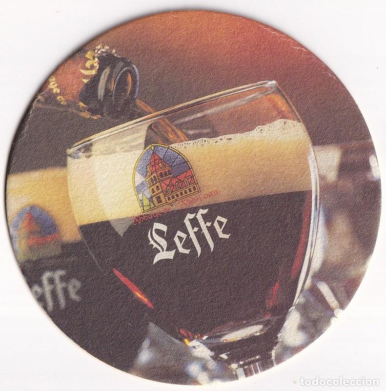 Coleccionismo de cervezas: Antiguo posavasos - Cerveza belga Leffe