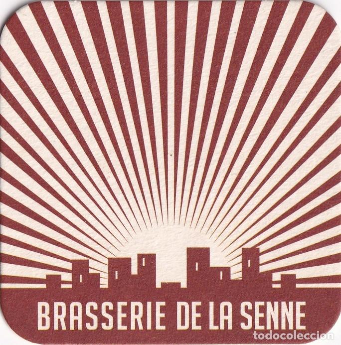 Coleccionismo de cervezas: Antiguo posavasos - Brasserie de la Senne - Brussels