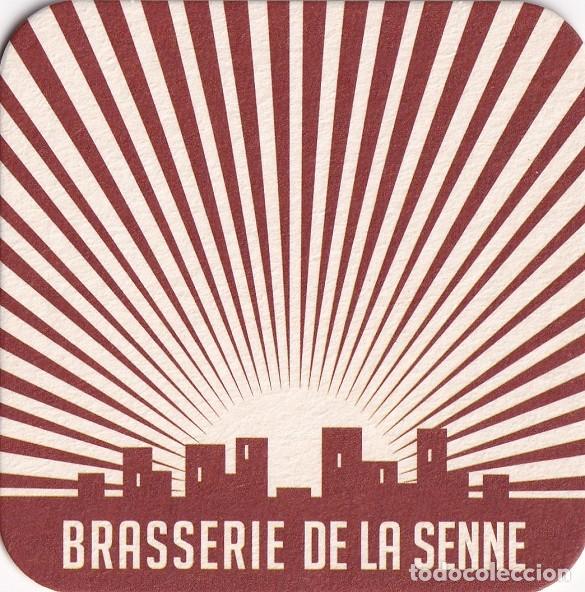 Coleccionismo de cervezas: Antiguo posavasos - Brasserie de la Senne - Brussels