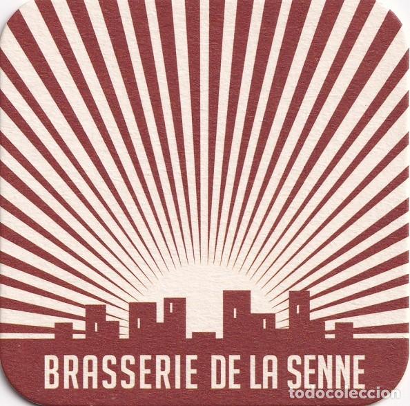 Coleccionismo de cervezas: Antiguo posavasos - Brasserie de la Senne - Brussels