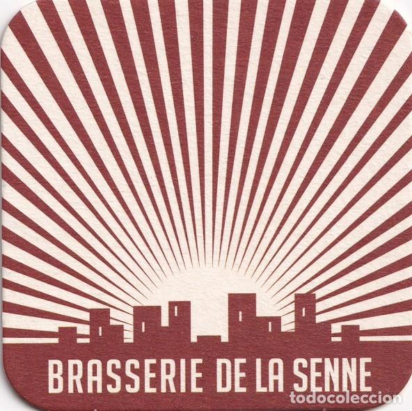 Coleccionismo de cervezas: Antiguo posavasos - Brasserie de la Senne - Brussels