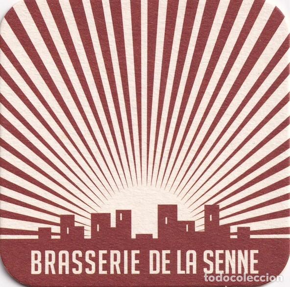 Coleccionismo de cervezas: Antiguo posavasos - Brasserie de la Senne - Brussels