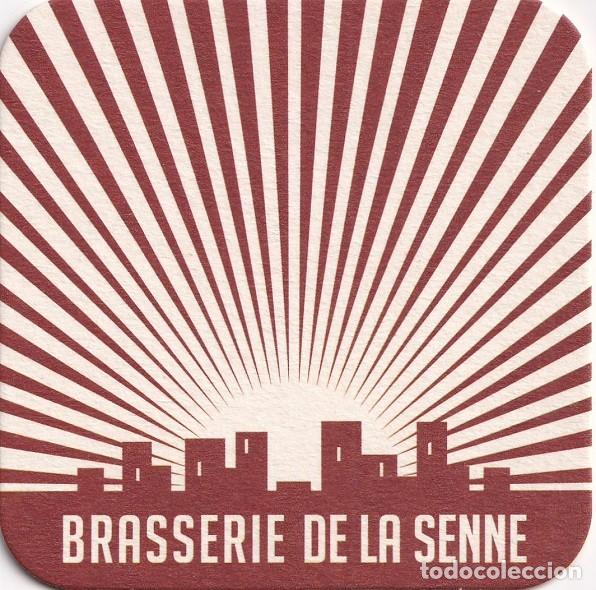 Coleccionismo de cervezas: Antiguo posavasos - Brasserie de la Senne - Brussels