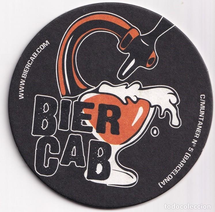 Coleccionismo de cervezas: Antiguo posavasos - Bier Cab