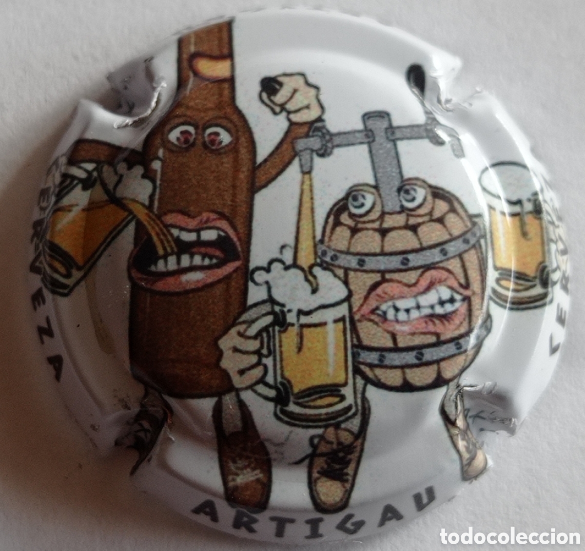 Coleccionismo de cervezas: CERVEZA ARTESANA ARTIGAU