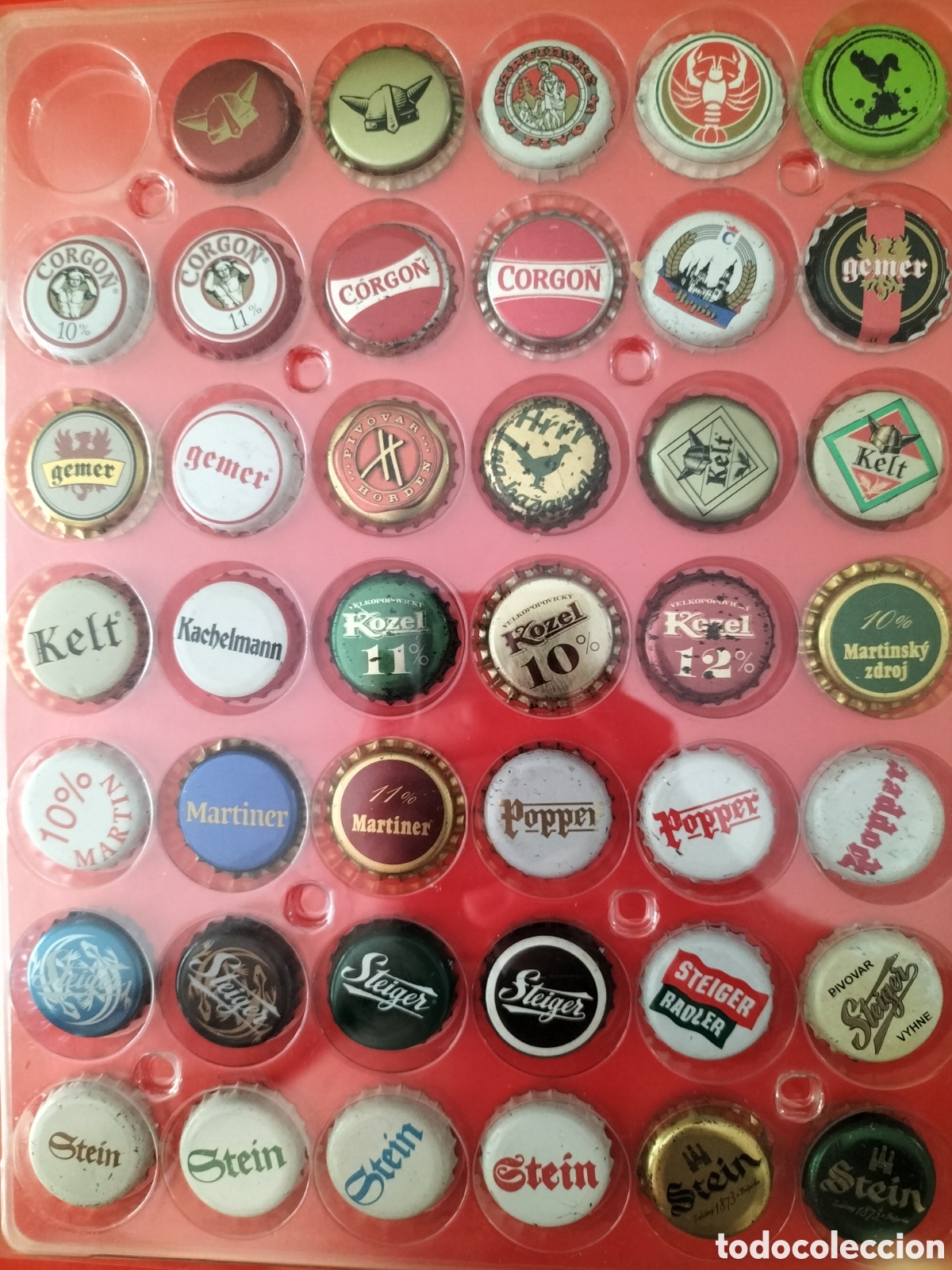 Coleccionismo de cervezas: LOTE 73 CHAPAS TAPON CORONA CERVEZA - ESLOVAQUIA