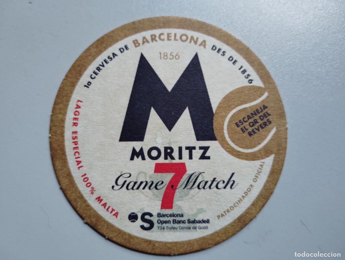 Coleccionismo de cervezas: POSAVASOS CERVEZA ESPA&Ntilde;A MORITZ. USADO