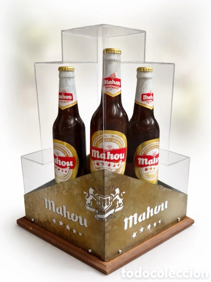 Coleccionismo de cervezas: Expositor cerveza mahou