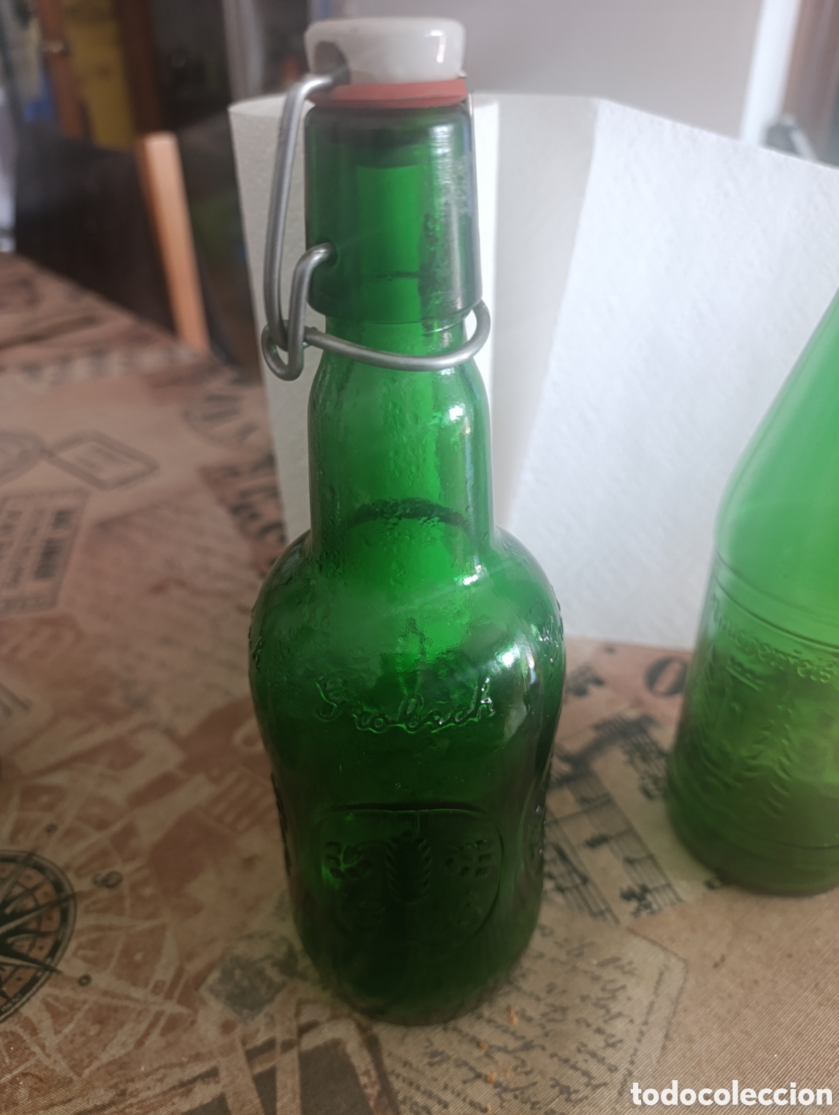 Coleccionismo de cervezas: Dos Antiguas Botellas Cerveza - Foto 2