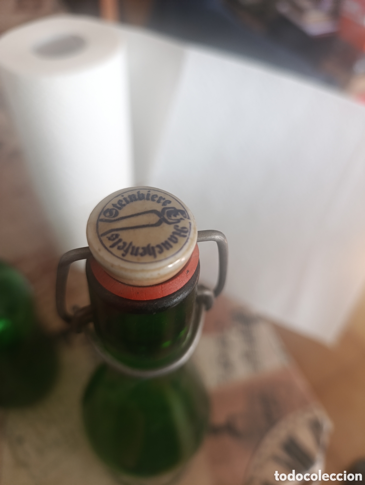 Coleccionismo de cervezas: Dos Antiguas Botellas Cerveza - Foto 6