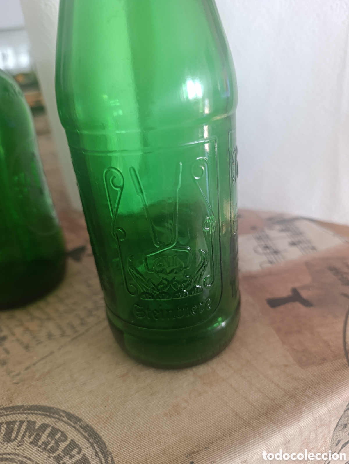 Coleccionismo de cervezas: Dos Antiguas Botellas Cerveza - Foto 8