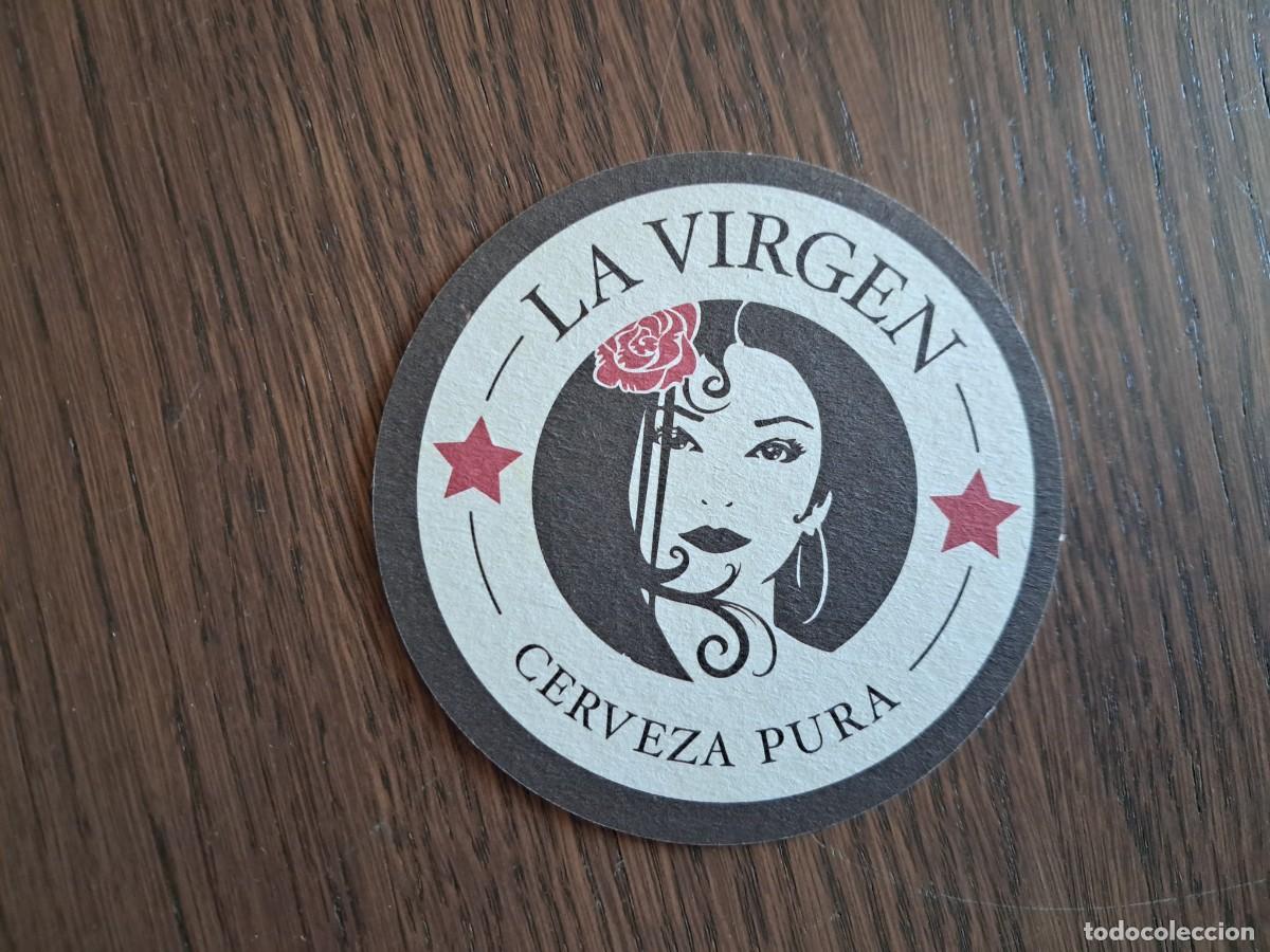 Coleccionismo de cervezas: posavasos de cerveza artesana, La Virgen, Madrid.