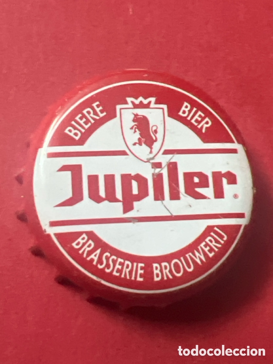 Coleccionismo de cervezas: T4/X79/F6. CHAPA CERVEZA - B&Eacute;LGICA - Jupiler Biere Bier Brasserie Brouwerij