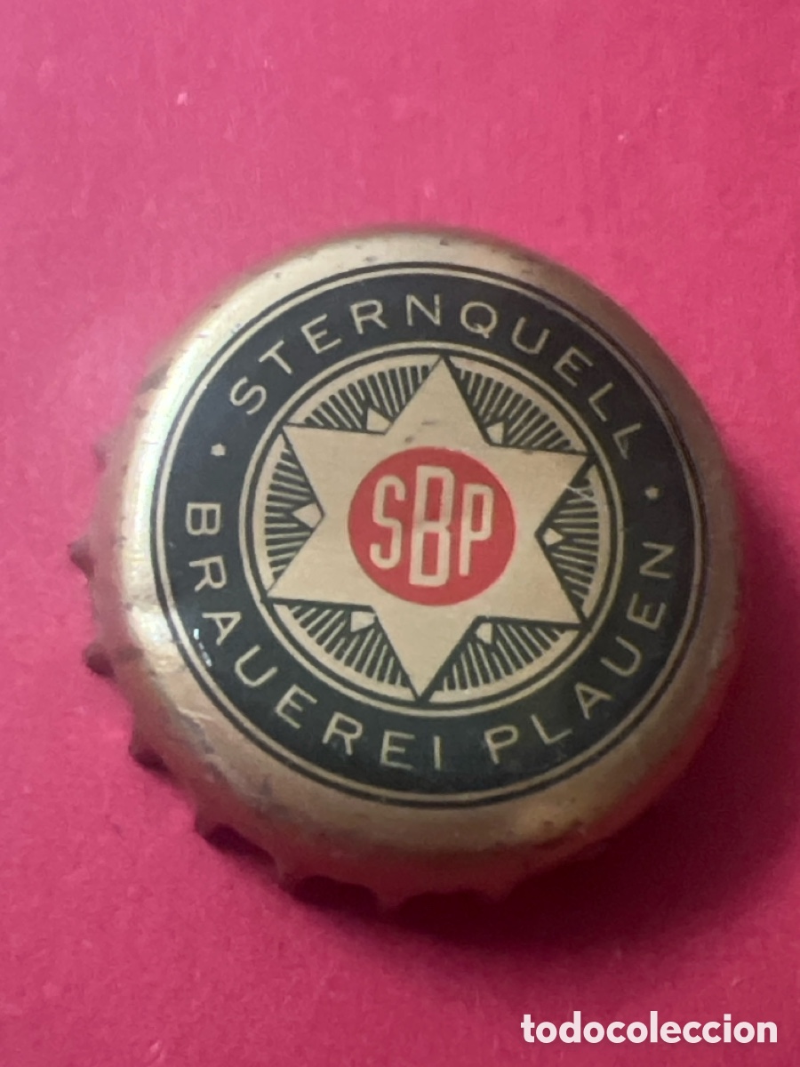 Coleccionismo de cervezas: T4/X79/G5. CHAPA CERVEZA - ALEMANIA - SBP Sternquell Brauerei Plauen