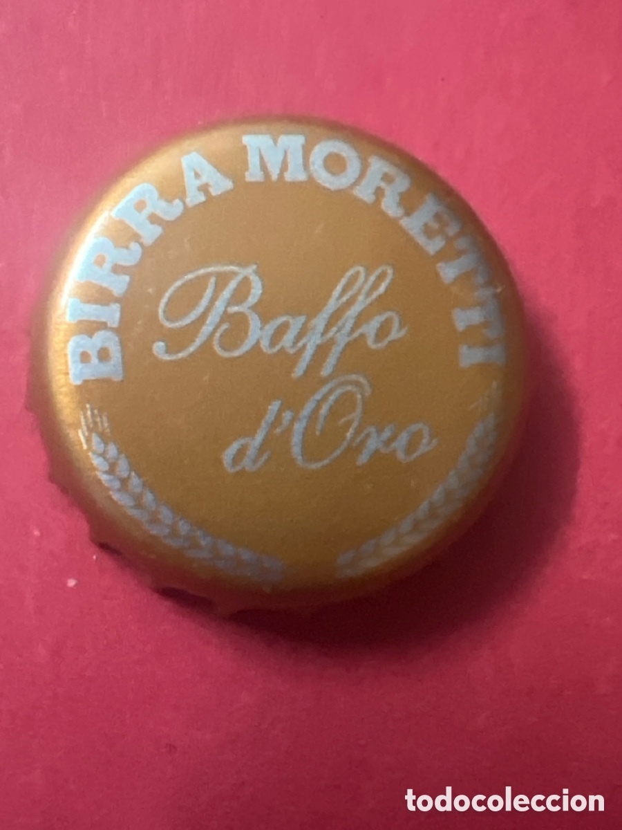 Coleccionismo de cervezas: T4/X79/H5. CHAPA CERVEZA - ITALIA - Birra Moretti Baffo d'Oro