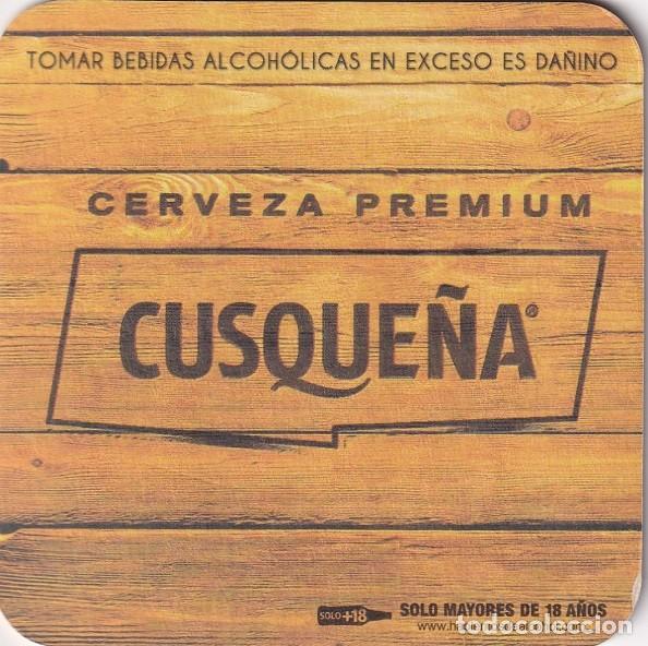 Coleccionismo de cervezas: Antiguo posavasos - Cusque&ntilde;a - Cerveza Premium