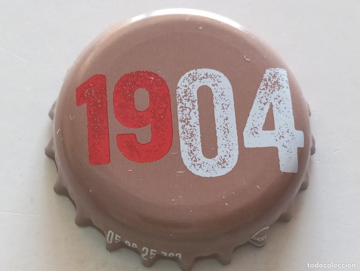 Coleccionismo de cervezas: Chapa tap&oacute;n corona de la cerveza espa&ntilde;ola CRUZCAMPO 1904