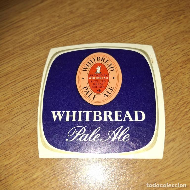 Coleccionismo de cervezas: ETIQUETA CERVEZA - Whitbread Pale Ale 1960s Inglaterra