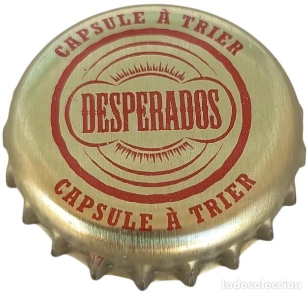 Coleccionismo de cervezas: Capsule Bi&egrave;re Beer Crown Cap Desperados capsule &agrave; trier RP551 tap&oacute;n corona