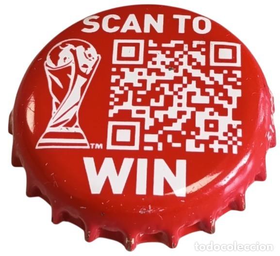 Coleccionismo de cervezas: Belgica Capsule Bi&egrave;re Beer Crown Cap Jupiler Scan to Win coupe du Monde Football RP764 tap&oacute;n corona