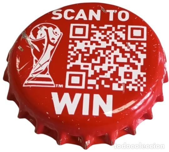 Coleccionismo de cervezas: Belgica Capsule Bi&egrave;re Beer Crown Cap Jupiler Scan to Win coupe du Monde Football RP745 tap&oacute;n corona