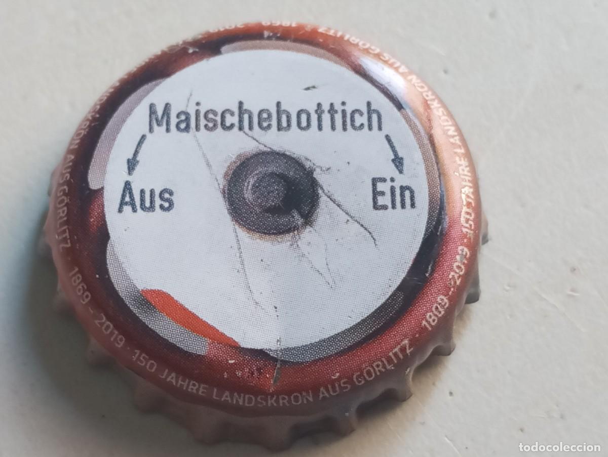 Coleccionismo de cervezas: Chapa tap&oacute;n corona de la cerveza alemana LANDSKRON AUS G&Ouml;RLITZ 150 JAHRE (1869-2019)